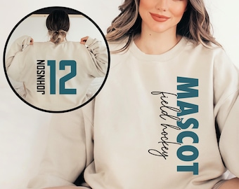 Custom Field Hockey Shirt, Personalized Field Hockey Mom Shirts, Field Hockey Hoodie, Customized Field Hockey Sweatshirt, Field Hockey Tee
