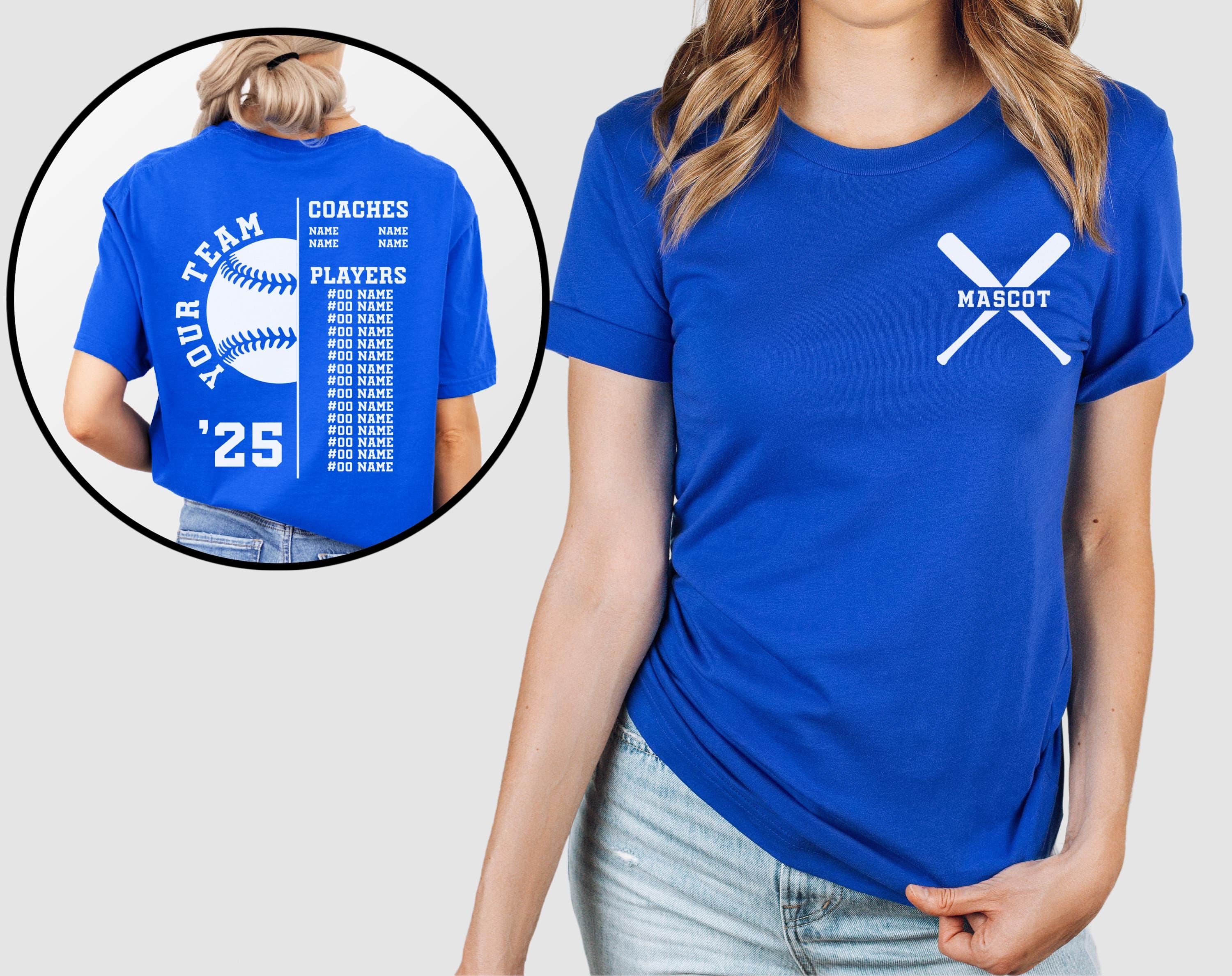 Custom Baseball Sweatshirt, Personalized Baseball Roster Shirt ...