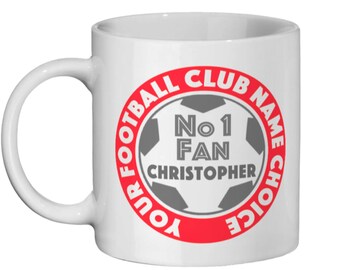 Personalised Mug for a Number 1 Football Fan