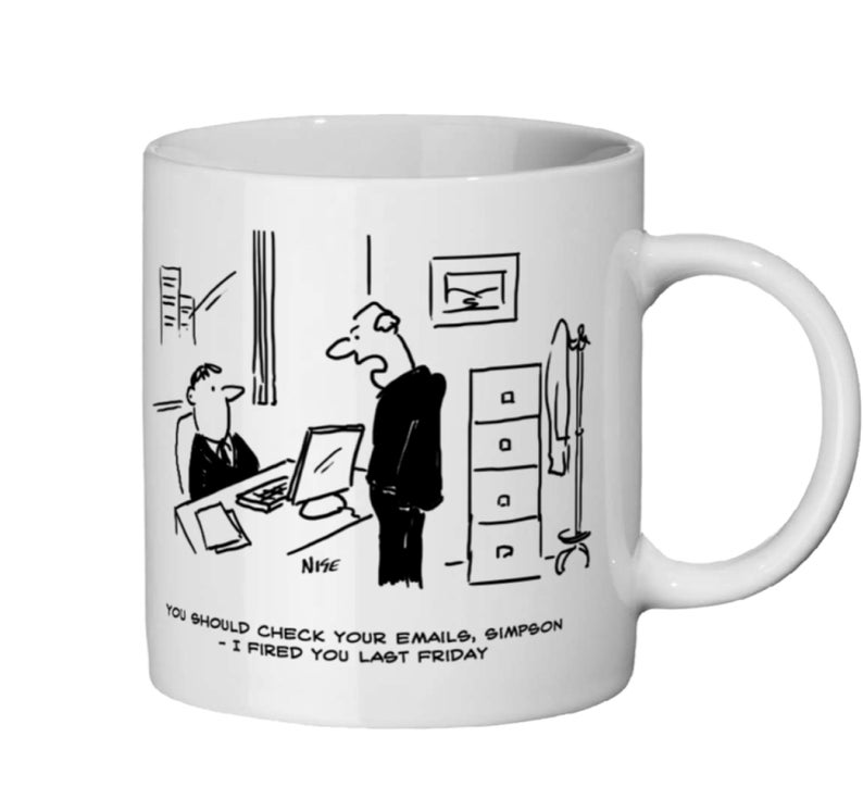 You Should Check Your Emails Ceramic Mug image 2