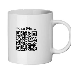 Your Choice of QR Code Ceramic Mug image 2