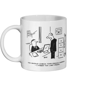 You Should Check Your Emails Ceramic Mug image 3