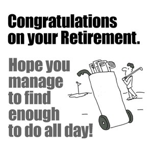 Congratulations on your Retirement to a Golfer Two Toned Ceramic Mug image 9