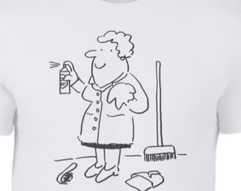 Domestic Cleaning - Anvil Fashion Basic T-Shirt