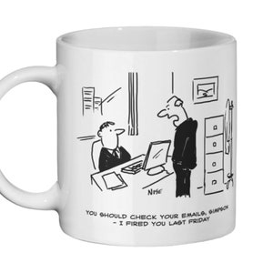 You Should Check Your Emails Ceramic Mug image 1