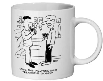 Acupuncture Treatment - Ceramic Mug 11oz
