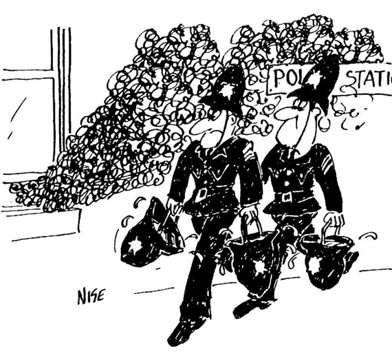 Two Toned Mug Two Funny Police Cartoons - Etsy Two Toned Mug Two Funny Police Cartoons - Etsy