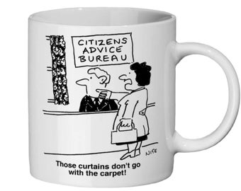 A Citizen Gives Advice About the Curtains - Ceramic Mug 11oz