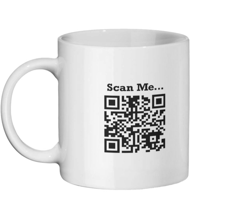 Your Choice of QR Code Ceramic Mug image 3