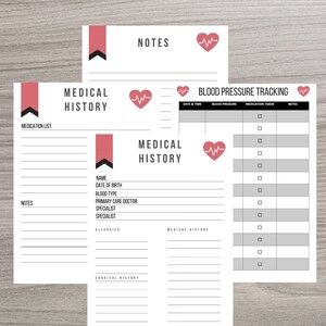 Blood Pressure Tracker with Medical History