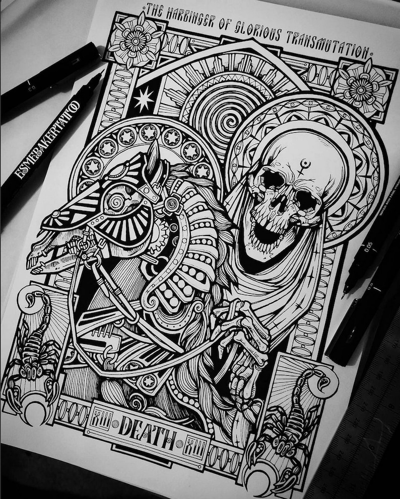 The Tarot of the Toiling Hands 78 Card Tarot Deck by Esme image 6