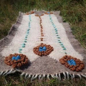 Hutsul, Ukraine Blanket, Woven Wool art Ukraine, Lizhnyk, Wool Rug, Throw Blanket, Bedspread, Gift for Home