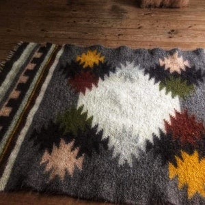 ukraine blanket, wool blanket, kilim blanket, hutsul, throw blanket, ukraine rug, bedspread, ukraine shop carpathian wool