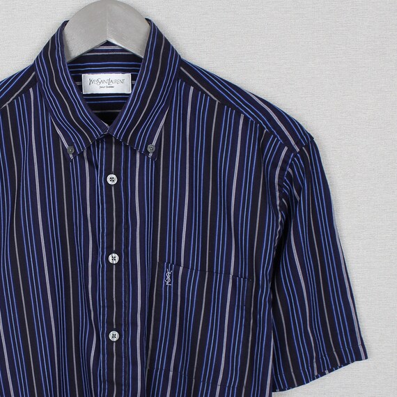 YSL Yves Saint Laurent Short Sleeve Shirt Size L