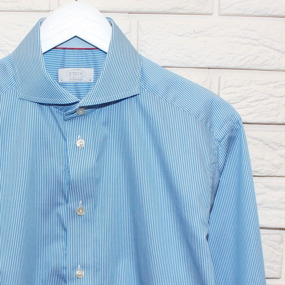 Eton Contemporary Long Sleeve Shirt Size 41 / 16 L