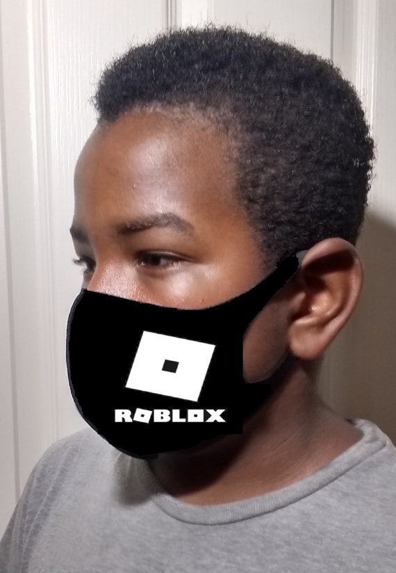 Kids Roblox Face Mask 100 Htv Vinyl Etsy - roblox free face mask
