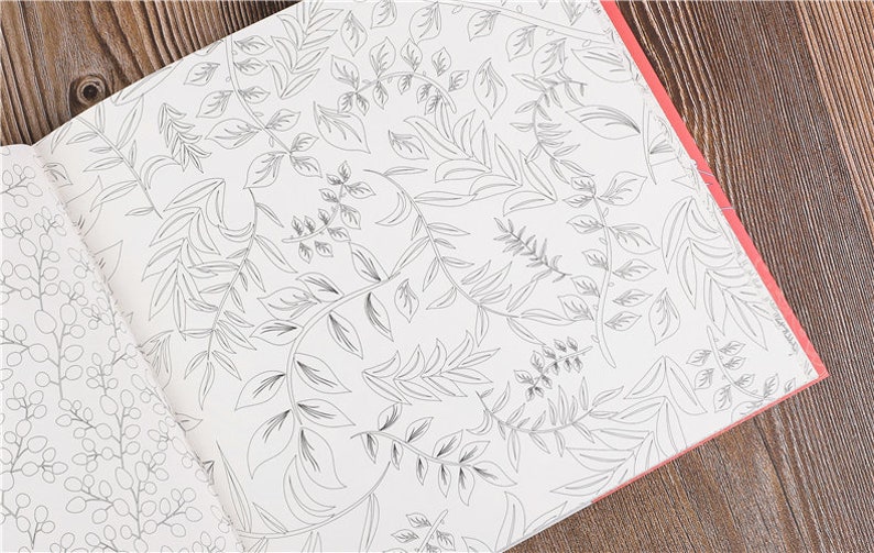 Download Coloring Book Korea Ver Paperback Couple Gifts Flower Adult Leisure Decompression Cure Graffiti Painting Coloring Book Hand Painted Toy Craft Supplies Tools Stamping Vadel Com