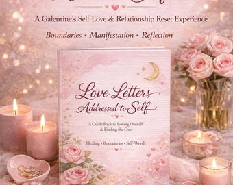 Self Love Valentine Bundle | Healing After Betrayal Workbook | Relationship Boundaries & Affirmations | Digital Download