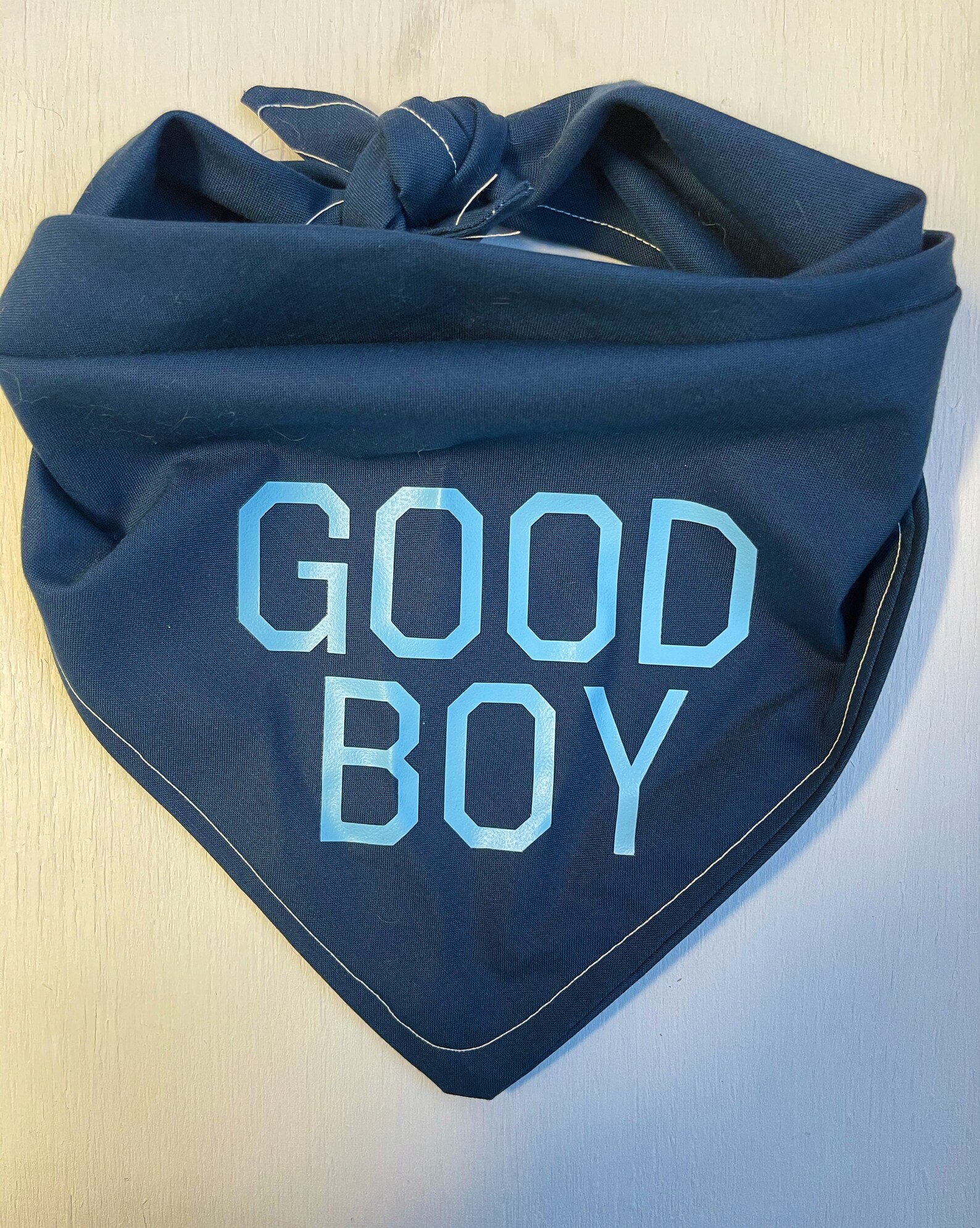 Good Boy Dog Bandana Personalized Dog Bandana Sayings Dog Etsy