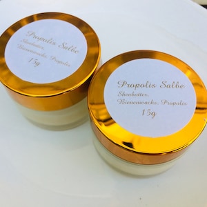 NATUR Propolis Ointment, 15g in jar, ORGANIC