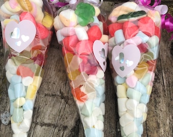 Sugar bag, sweets in a pointed bag, souvenir, gift