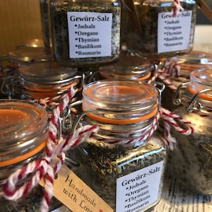 SPICED SALT, handmade, as a gift, souvenir