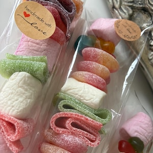 Candy skewer, candy kabob, sweets, party gift, birthday, guest gift