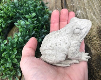 Beton FROSCH Gartendeko handgemacht