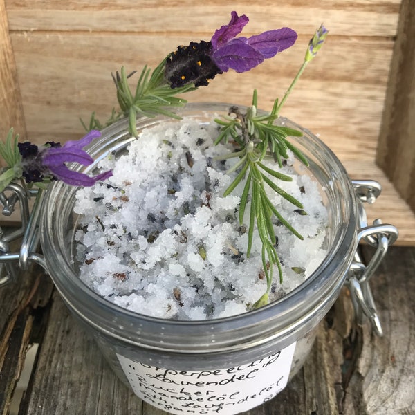 Sugar scrub, body scrub, LAVENDER, 200 grams