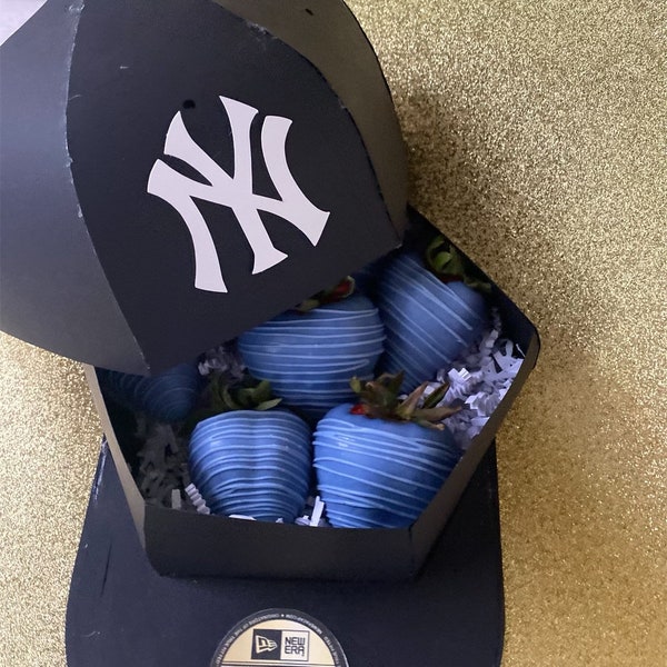 DIY Baseball Hats Treat Box Kit | Large Baseball Hats | diy kit | Unassembled Hats | Any Sport Hat | Large Baseball Hat Treat Box