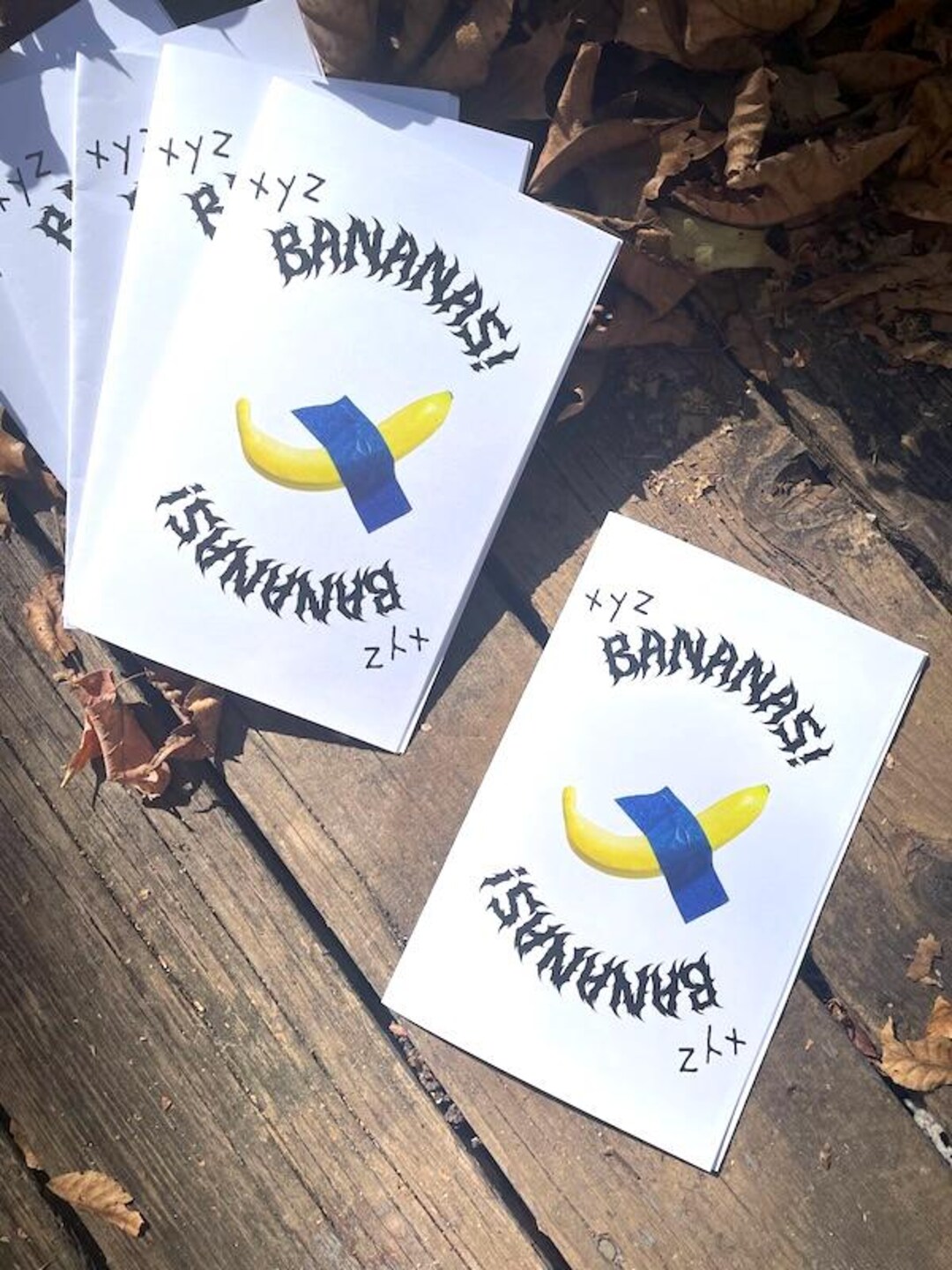 XYZ BANANAS Exhibition Catalog Zine Color Copies - Etsy Canada