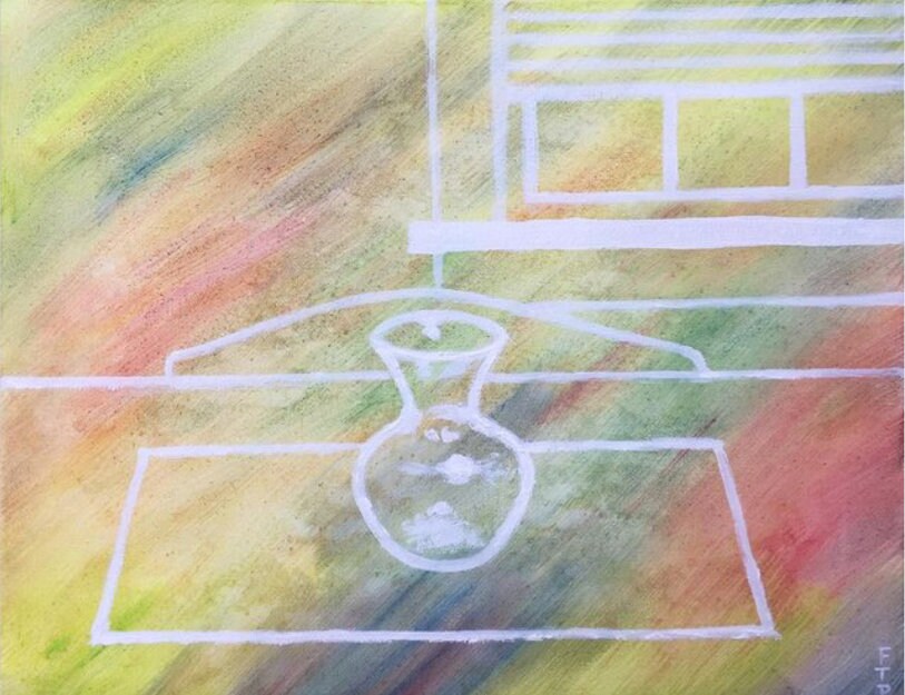 OriginalGemälde: Das Fehlen von Blumen | Etsy