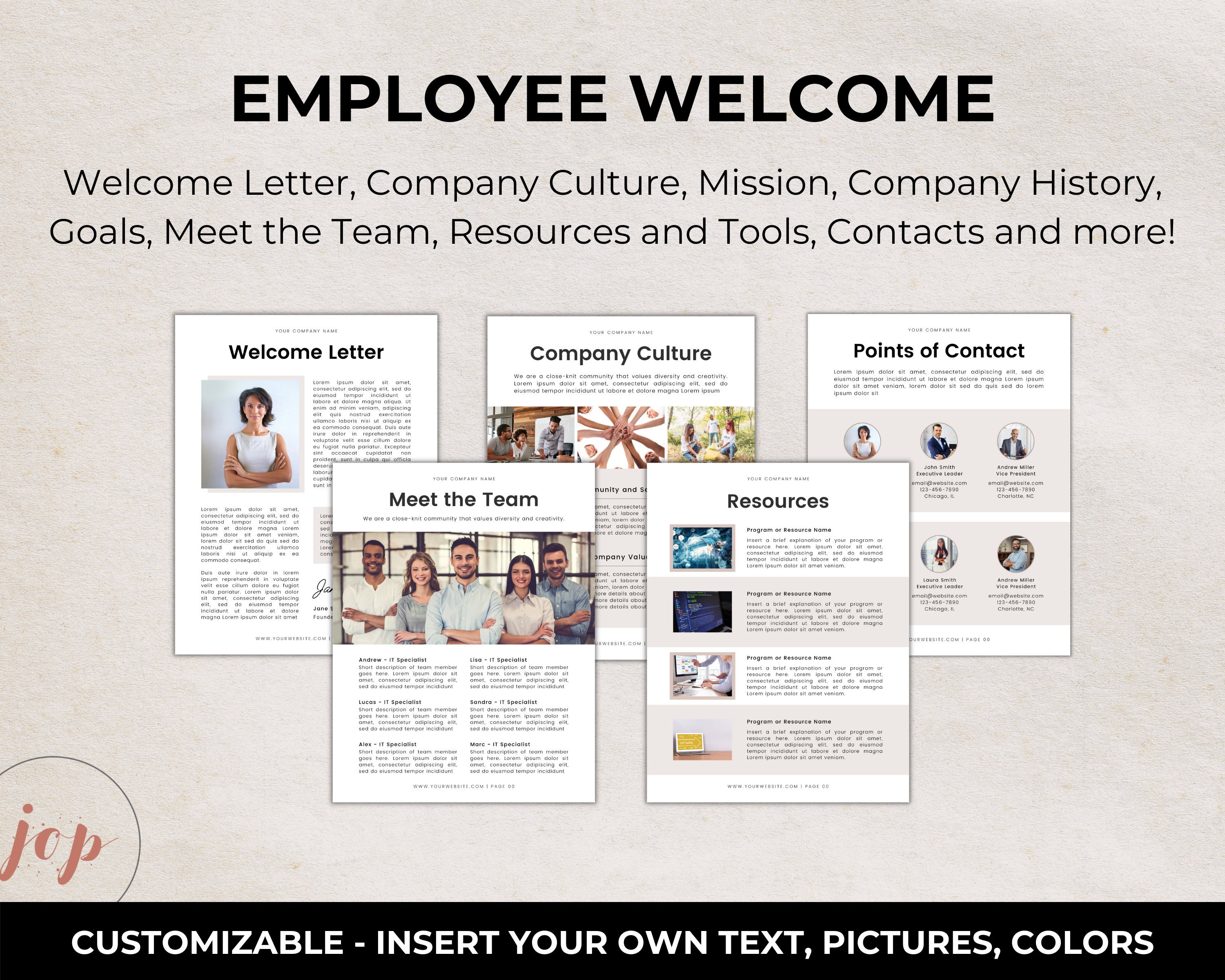 employee-welcome-package-employee-onboarding-canva-template-etsy-canada