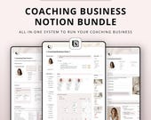 Coaching Business Planner Notion Template Client Management Notion Client Portal Coaching Proposal Notion Content Planner All In One Notion