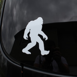 BIGFOOT, Sasquatch Vinyl Decal Car, TRUCK, 4X4 JEEP, Yeti tumbler Quality Oracal Vinyl