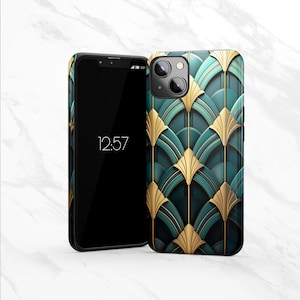Art Deco Inspired Timeless Elegance | Tough Case Cell Phone Accessories, Luxury Sophistication, Apple iPhone, Samsung Galaxy, Google Pixel