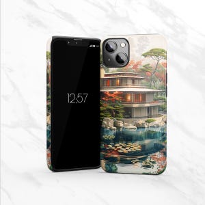 Frank Lloyd Wright Inspired Architectural Elegance | Tough Case Cell Phone Accessories, Apple iPhone, Samsung Galaxy, Google Pixel 52-51