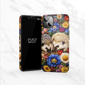 Op William Morris geïnspireerd hoesje voor mobiele telefoon | Stevige hoes | Vintage ontwerp | iPhone Samsung Galaxy Google Pixel | Artistieke omslag 11-32-9