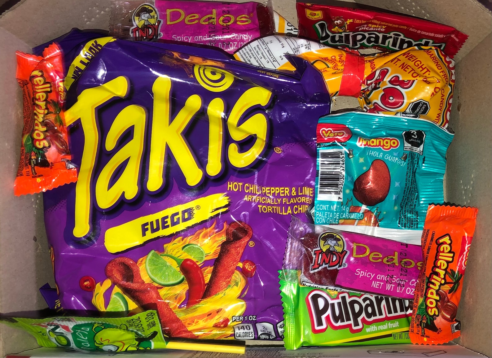 Mexican Snack Box Etsy