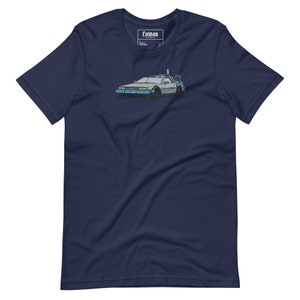 Back to the Future, Delorean, Marty Mcfly Short-sleeve Retro Unisex T ...