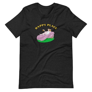 Happy Gilmore, Adam Sandler, Golf Shirt, Retro Vintage Movie Shirt, Happy Place, Unisex Shirt, Funny Dream, Movie Shirts, Fantasy Beer Girl