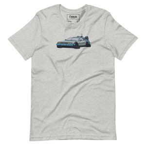 Back to the Future, DeLorean, Marty McFly Short-Sleeve Retro Unisex T-Shirt