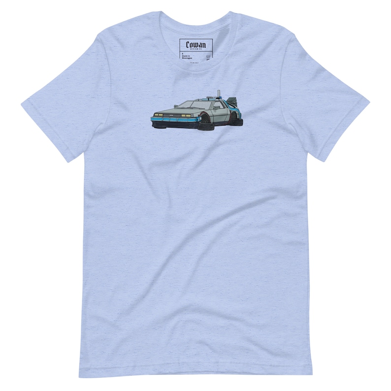 Back to the Future, Delorean, Marty Mcfly Short-sleeve Retro Unisex T ...