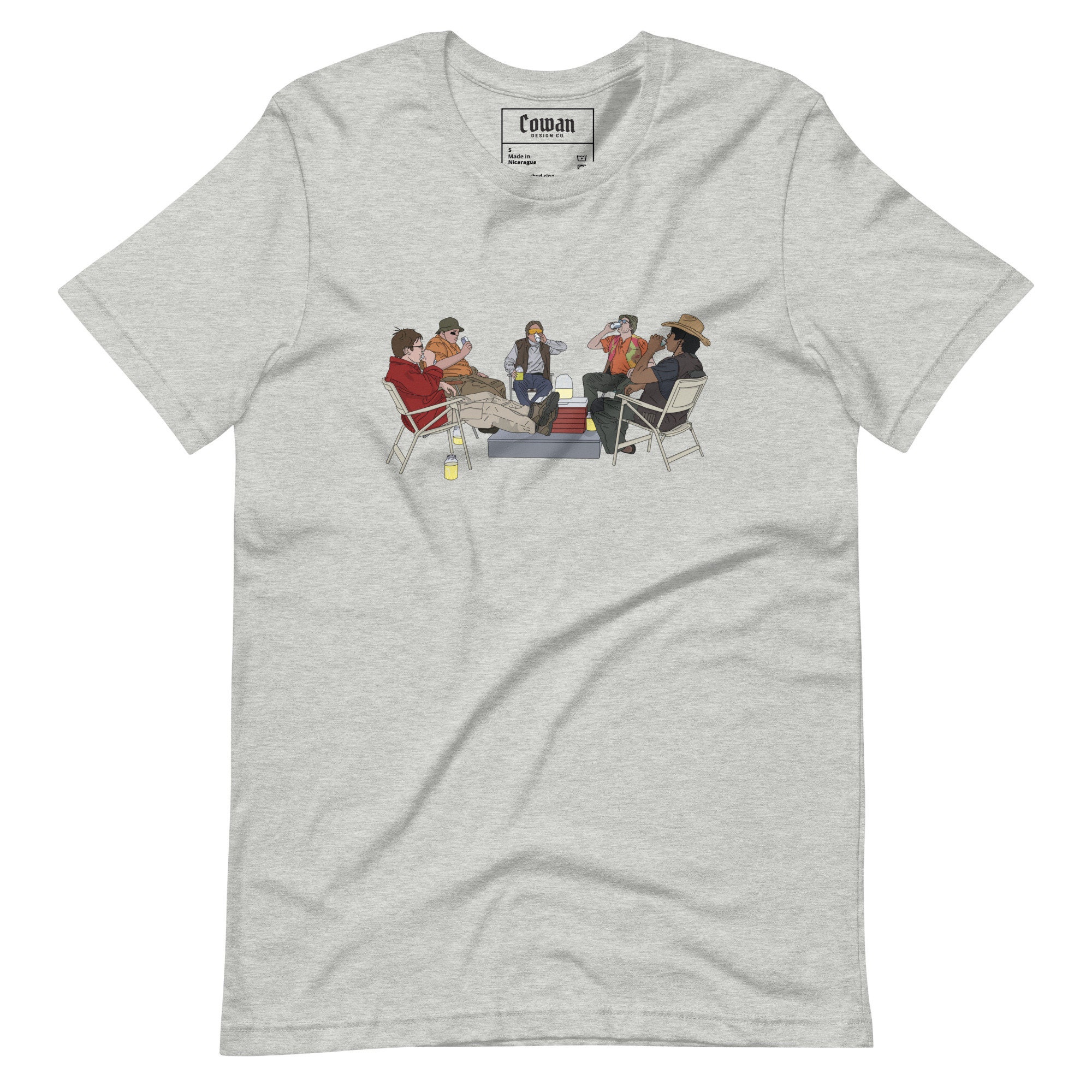 Men's Ski T-Shirts with TV Theme