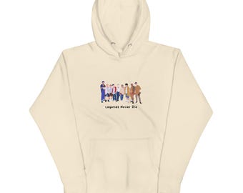 Retro Sandlot Legends Never Die Shirt, 1990s Baseball Hoodie, Baseball team shirt, Baseball Sweat Shirt