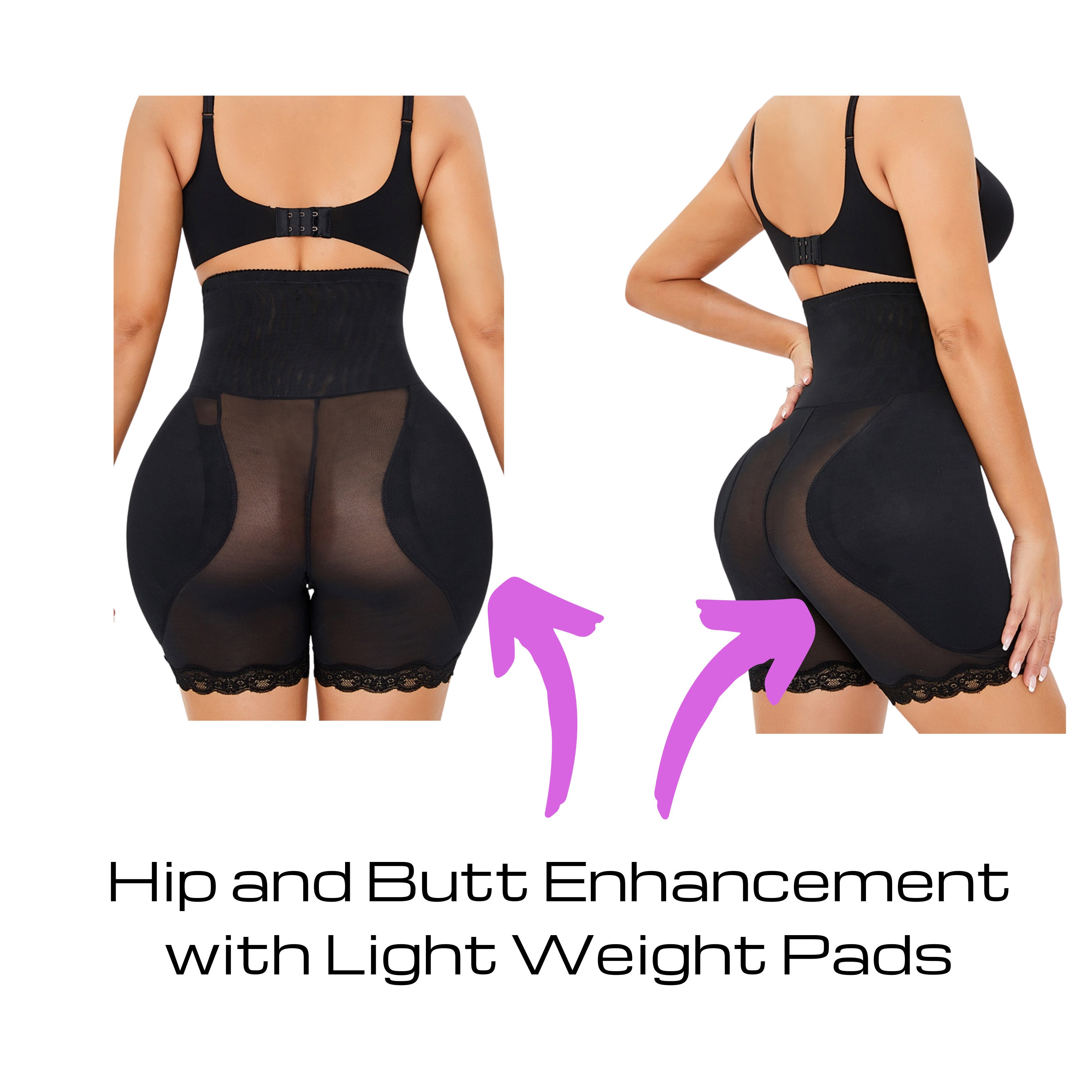 Hip Shaper Butt Enhancer Hip Dip Body Shaper Butt Lifter and Butt Enhancer  Powernet Tummy Compression Faja Post Partum 