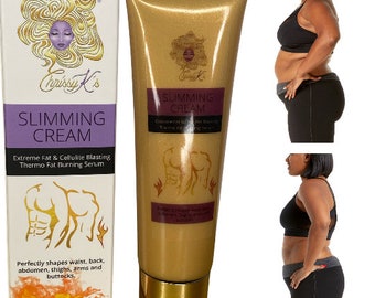 ChrissyKs Crema Termo Adelgazante / Entrenamiento / Recortar Abdomen Brazos Piernas Cuello /