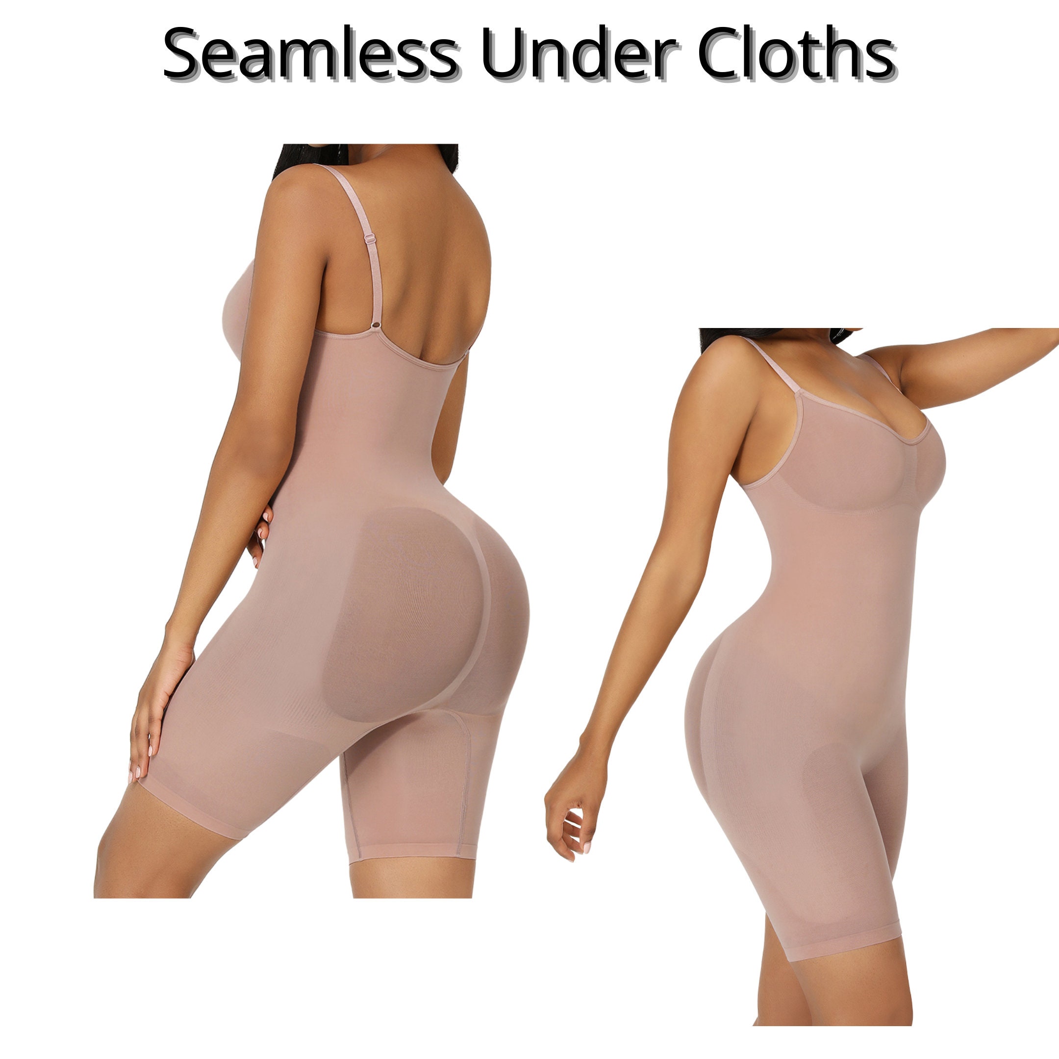 Seamless Body Shaper Body Smoother Bond Thighs Waist Tummy Ultra  Lightweight Shaper Invisible Under Cloths Best Shapewear -  Canada