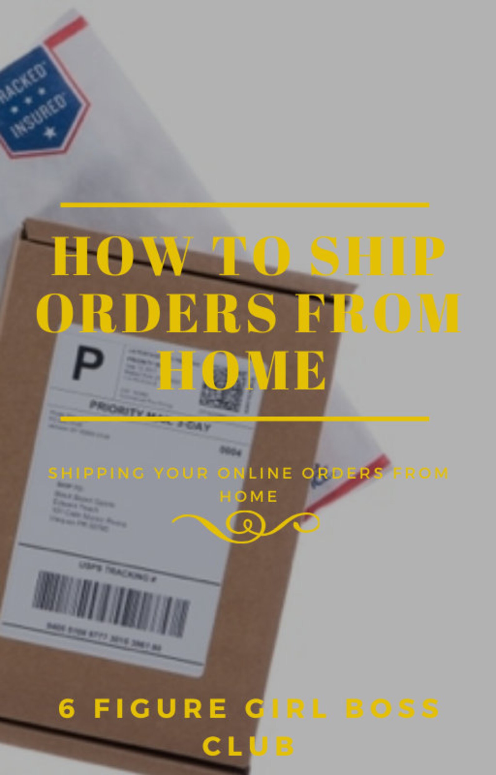 How To Ship Packages From Home Using PayPal