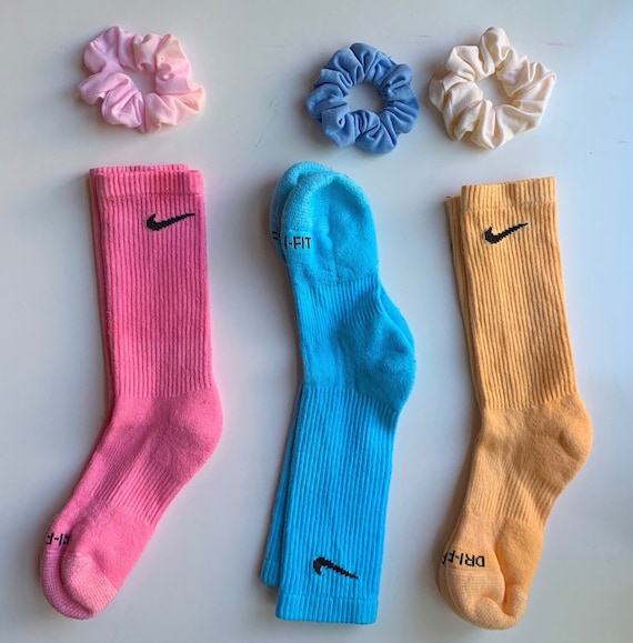 Chaussettes Nike Pastel Dyed Dri Fit Etsy France